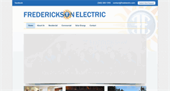 Desktop Screenshot of fredelectric.com