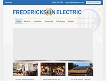 Tablet Screenshot of fredelectric.com